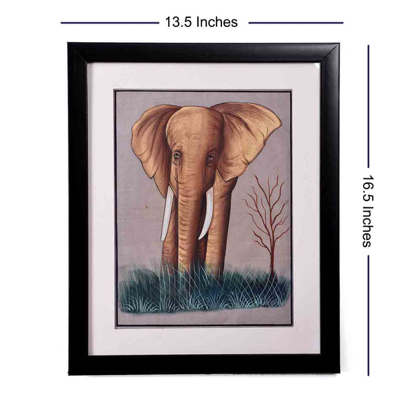 Enormous Elephant Painting (13.5*16.5 Inches)