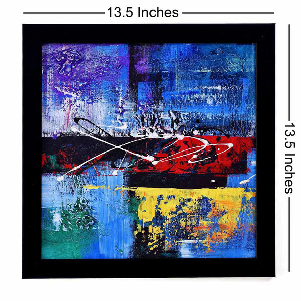 Engaging Abstract Painting (13.5*13.5 Inches)