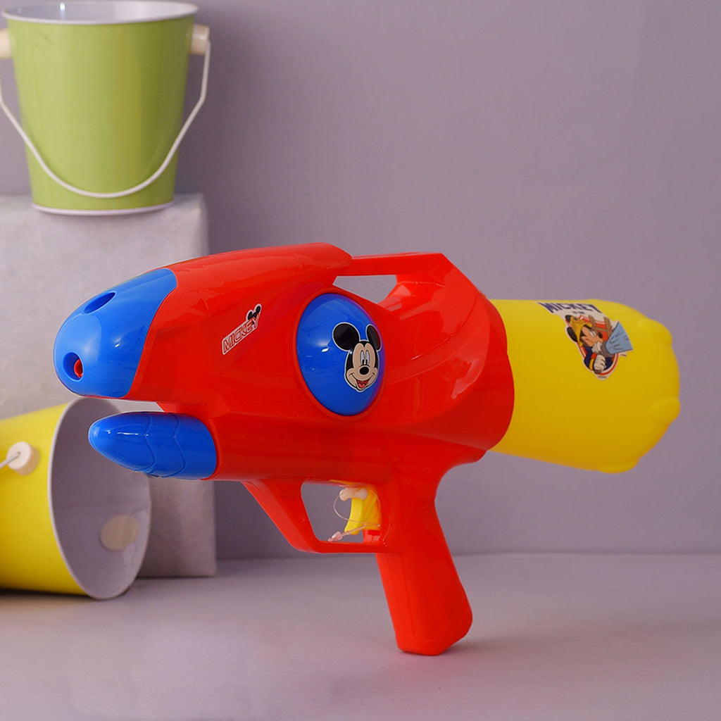 Kid's Holi Special Colourful Mickey Water Gun Pichkari