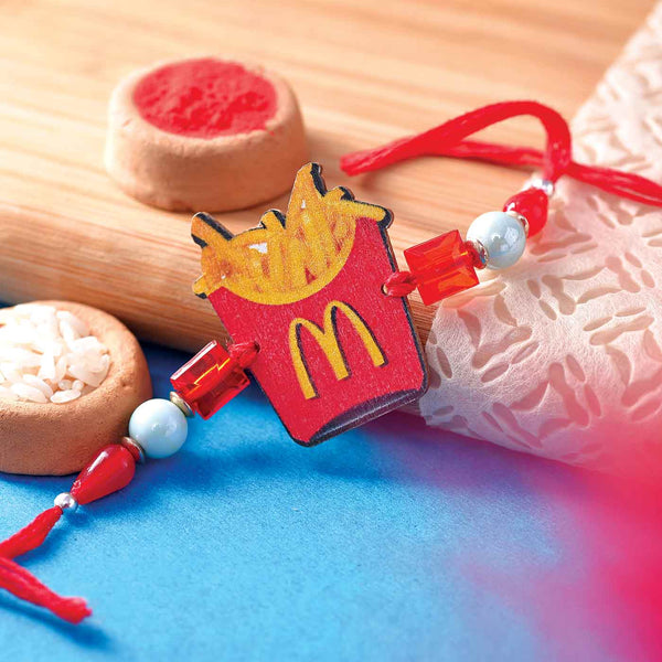 Mcdonalds Fries Kids Rakhi