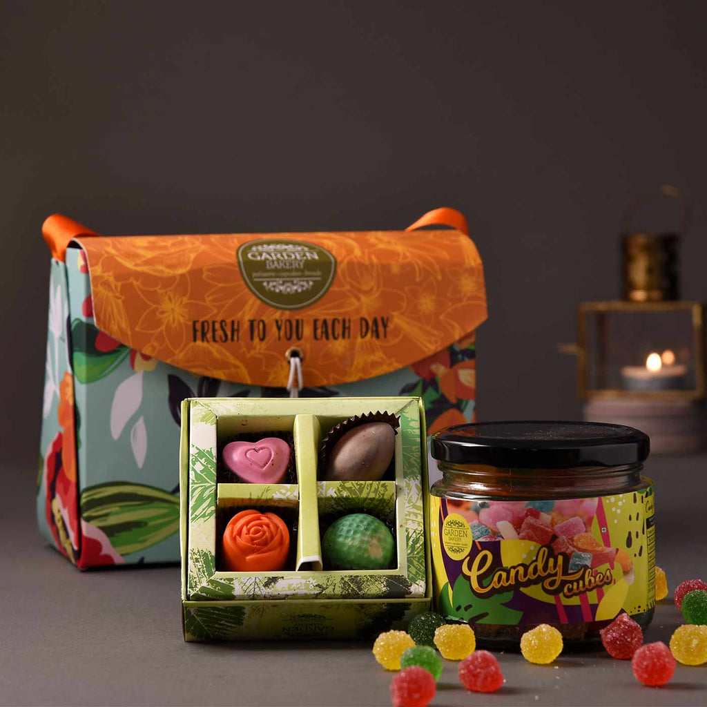 Amazing Combo Of Chocolate Box & Candy Jar