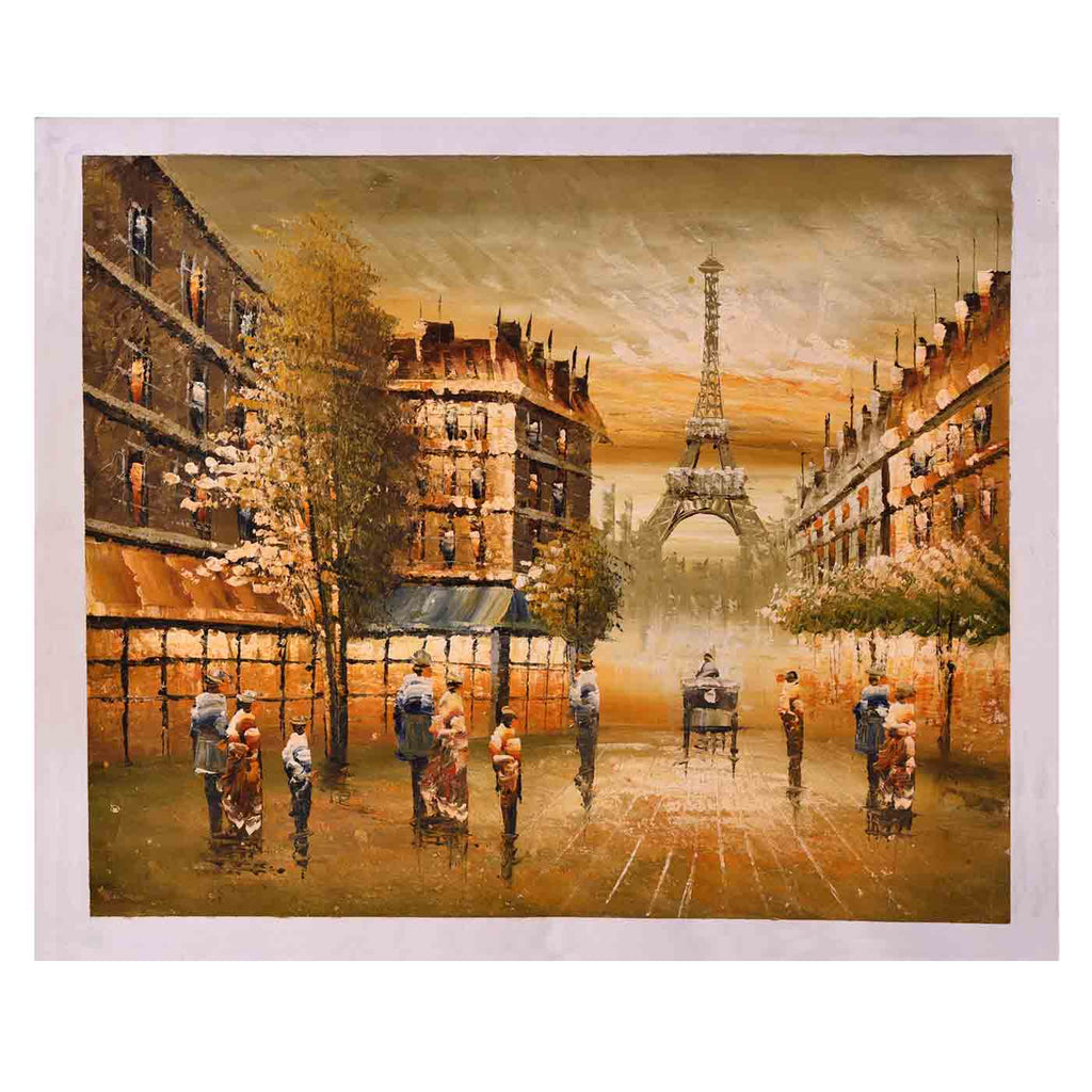 Contemporary Paris Street Painting