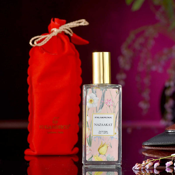 Elegant Leather Sling Purse & Perfume Combo