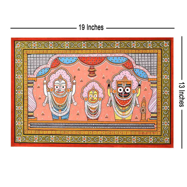 Divine Lord Jagannath Painting (13*19 Inches)