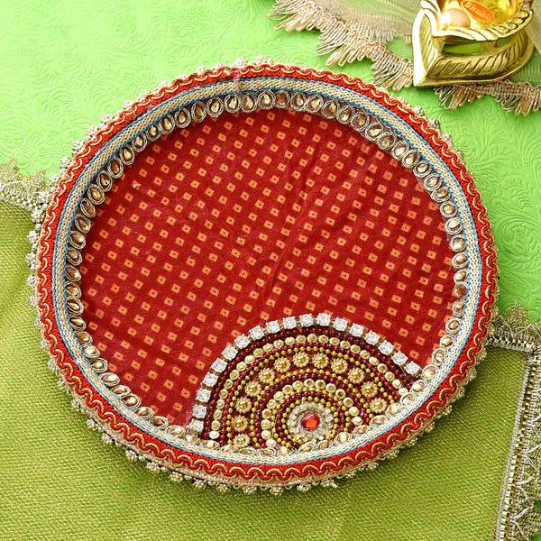 Traditional Karwachauth Puja Thali Set
