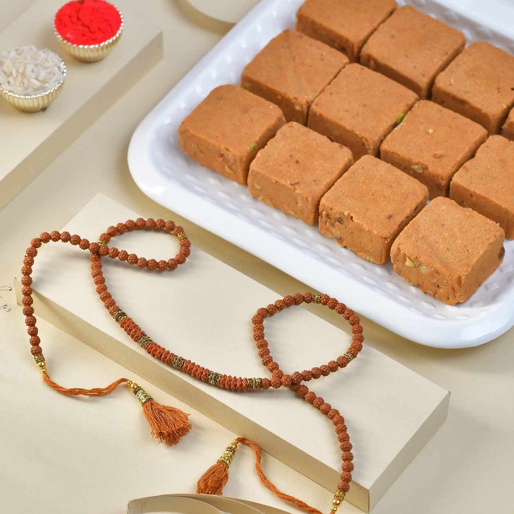 Rakhi Radiance: Besan Burfi Delight