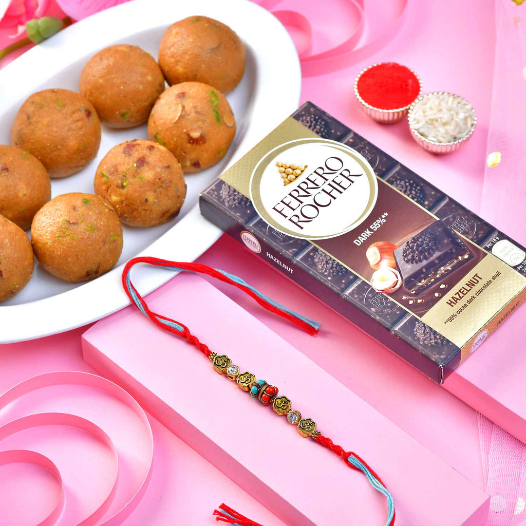 Pure Indulgence: Besan Ladoo & Hazelnut Luxe