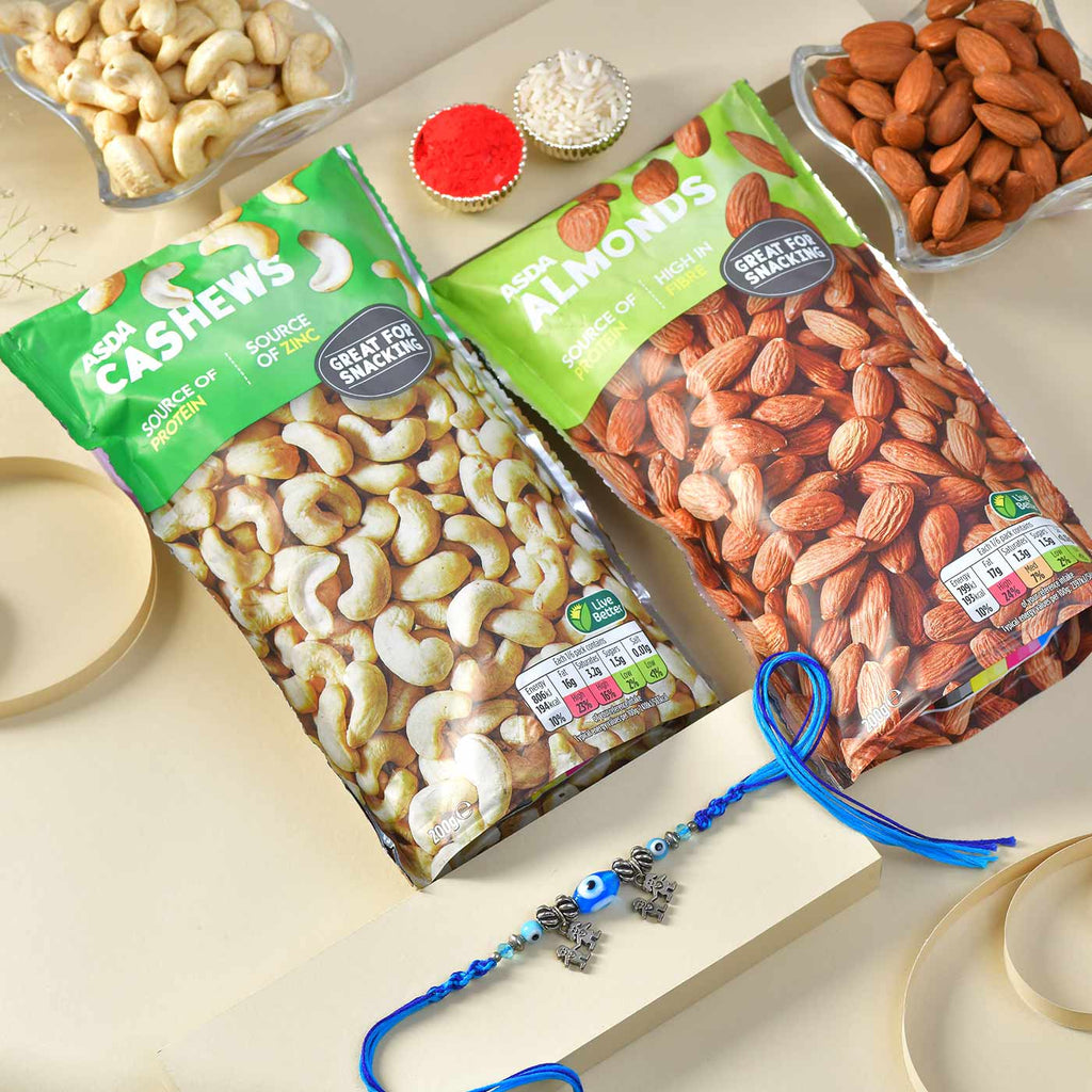 Rakhi Delight: Almond–Cashew Combo