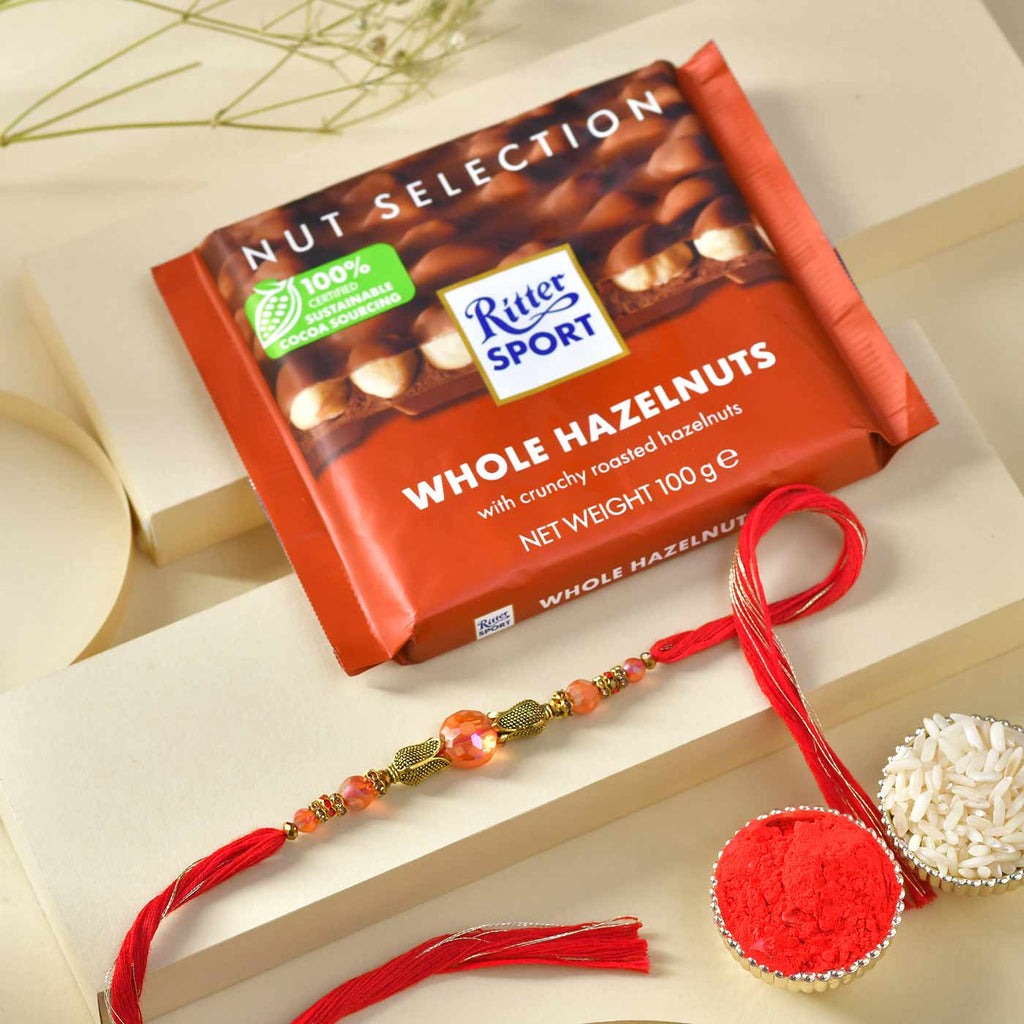 Hazelnut Happiness Rakhi Hamper