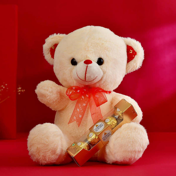 Teddy Bear, Creative Visualization Lamp with Ferrero Rocher