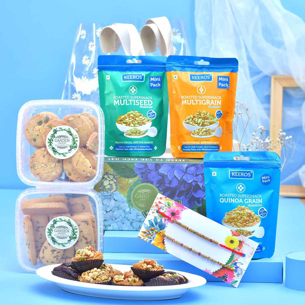 Modern Mithas Rakhi Hamper