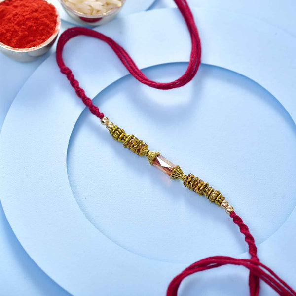 Attractive Set Of 2 Beads Mauli Rakhis