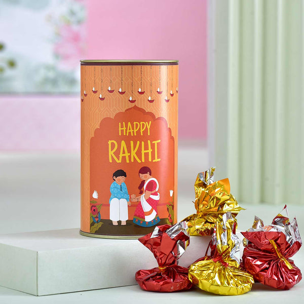 Rakhi with Chocolate Hamper