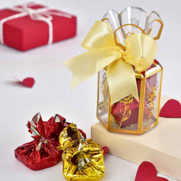 Cute Teddy Bear, Oveo The Royal Parfum Set of Four Fragrances & Homemade Chocolates Pack