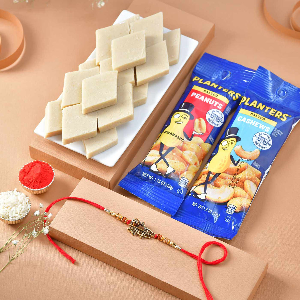 Rakhi sweets hamper