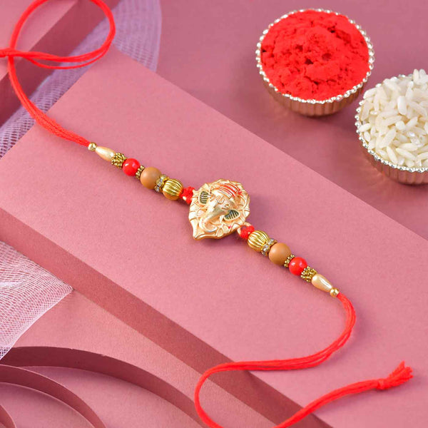 Single Rakhi  Chocolate and DryFruit Hamper