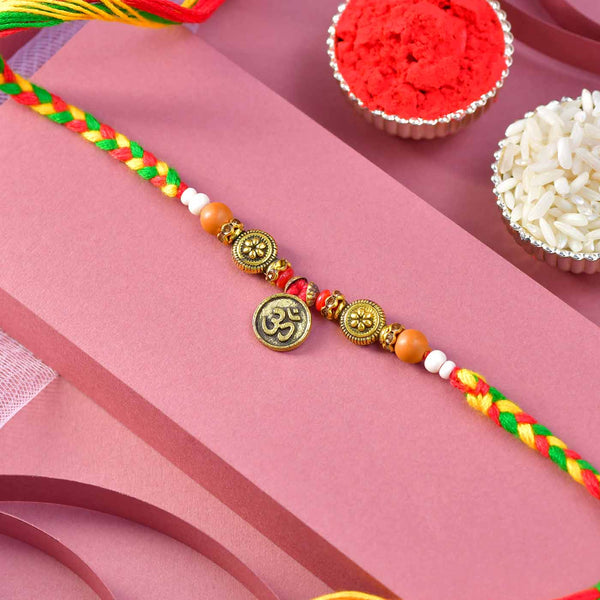 Rakhi with 2 Lindt chocolates