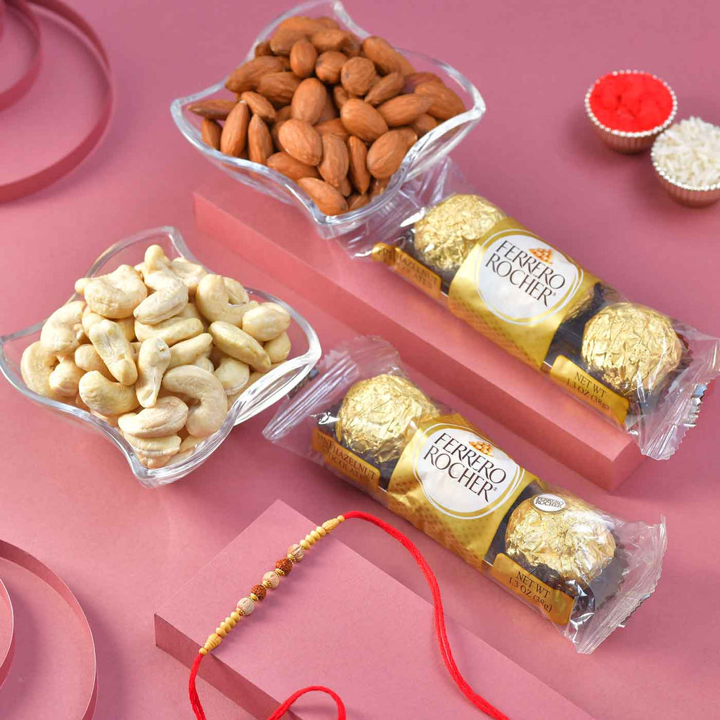 "ChocoNut Rakhi Delight