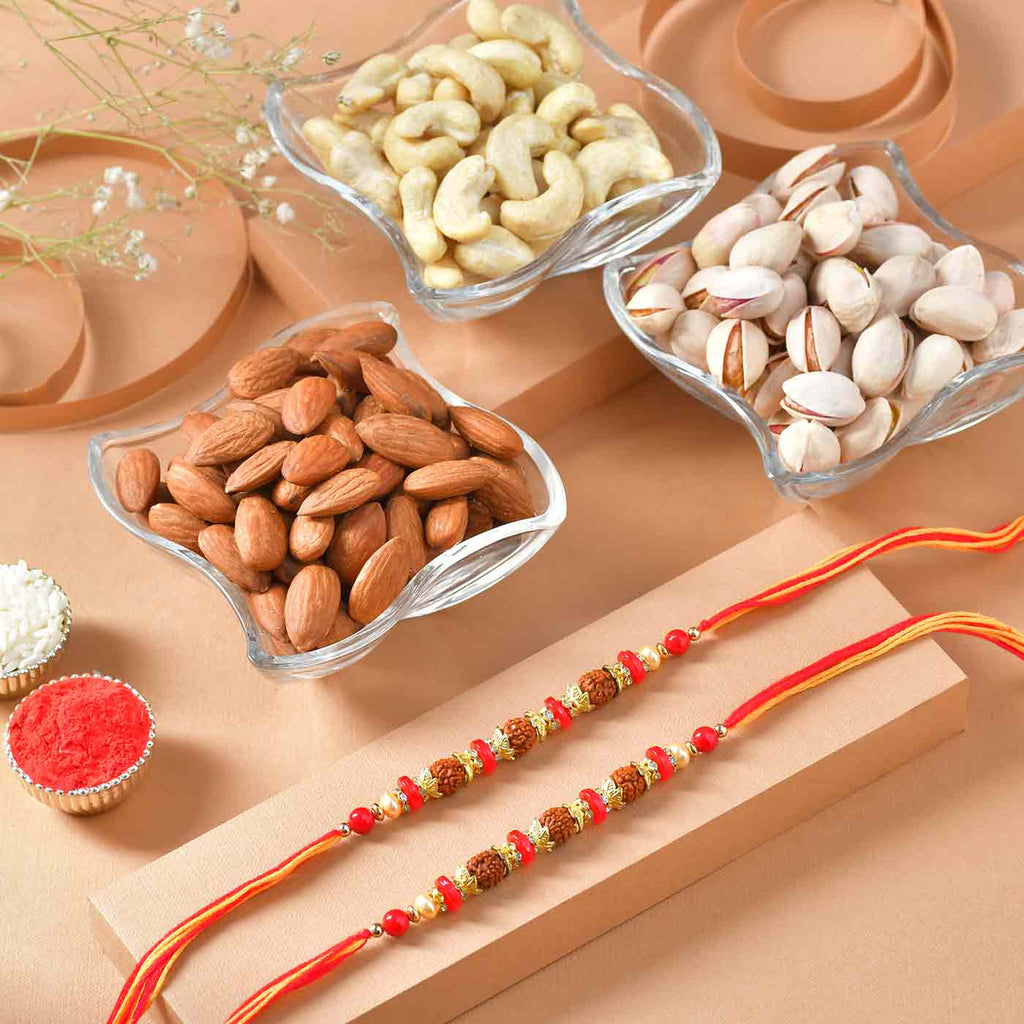 Nutty Ties Rakhi Hamper