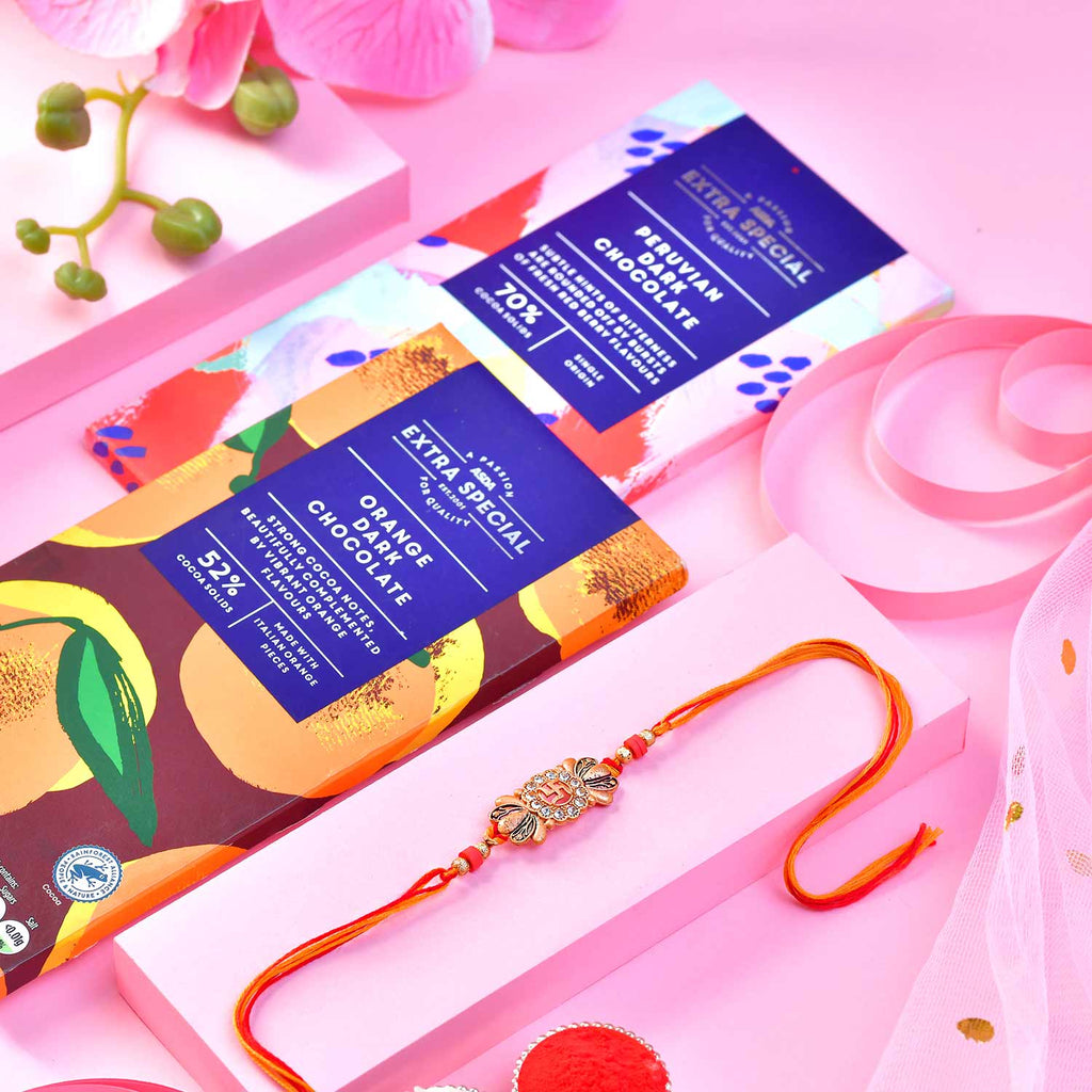 Rakhi Elegance: Citrus Twist & Peruvian Power