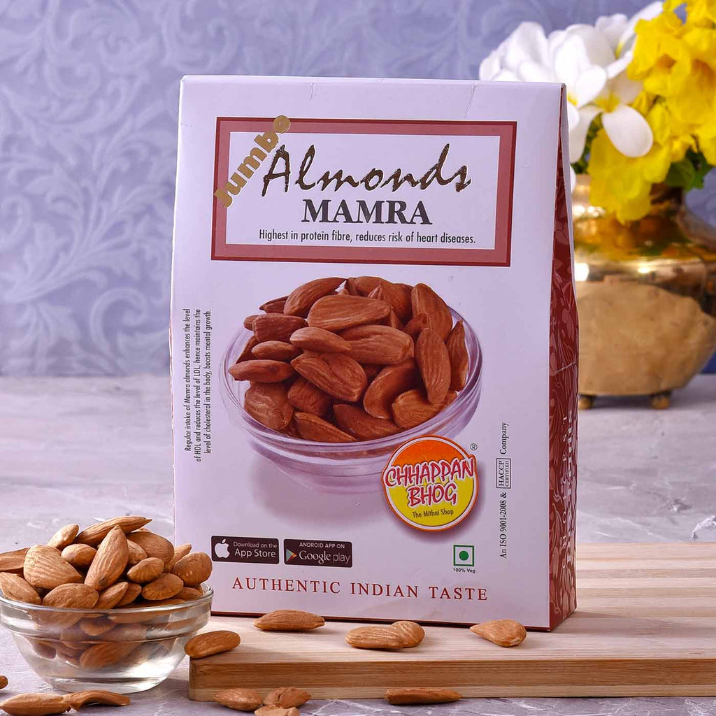 Delicious Jumbo Almond Mamra  Pack (250gm)