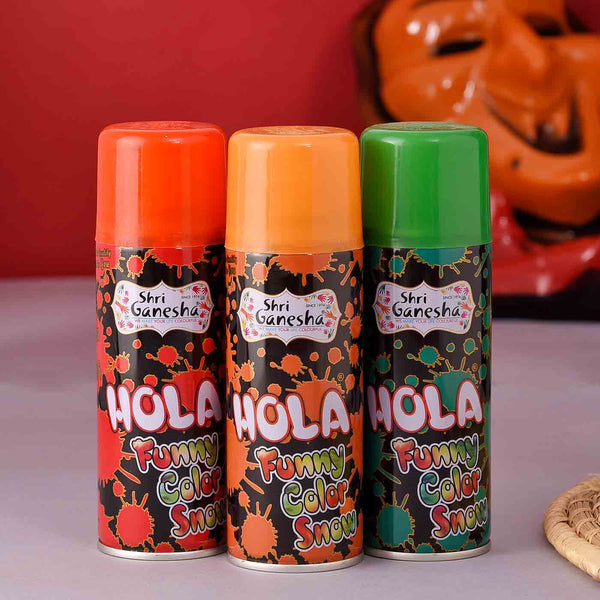 Amusing Gollum Holi Mask With Hola Colour Spray