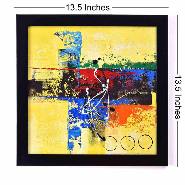 Classic Abstract Painting (13.5*13.5 Inches)