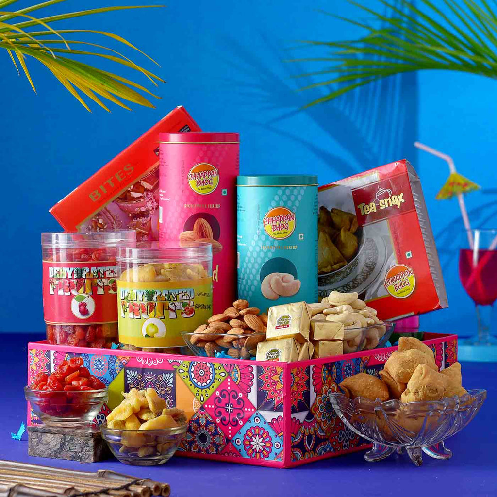 Indian snack theme | Diwali gift ideas | Fluorescent Studios - Fluorescent  Studios | Your Personal Gifting Genie