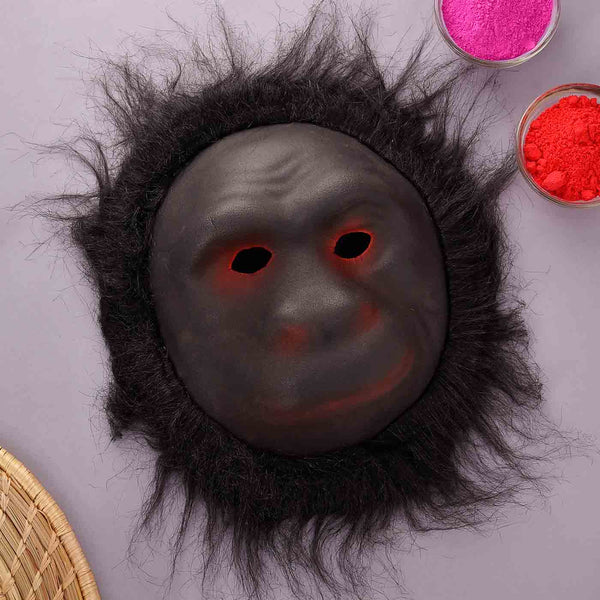 Exciting Gorilla Holi Mask, Water Gun & Fragrant Dhamal Gulal