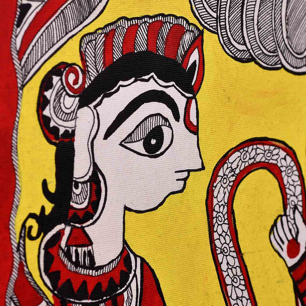 Madhubani Art: A Guide To Create Black and White Madhubani Paintings –  Housenama