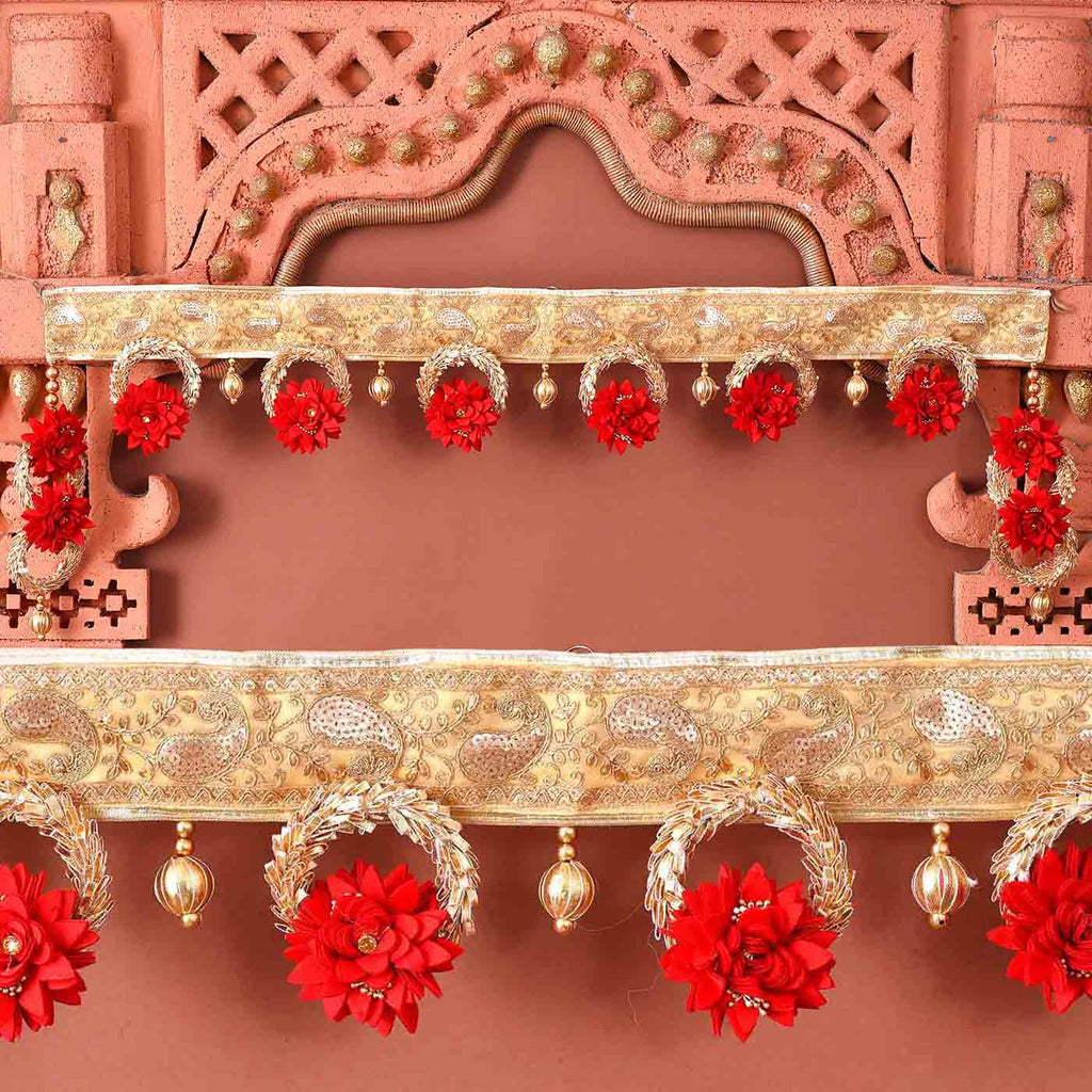 Stunning Sequence & Floral Bandhanwar