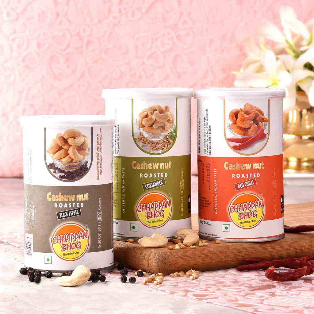 Flavorsome Cans of Delicious Cashewnuts