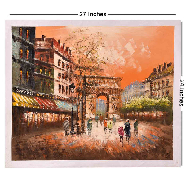 The Paris Boulevard Painting