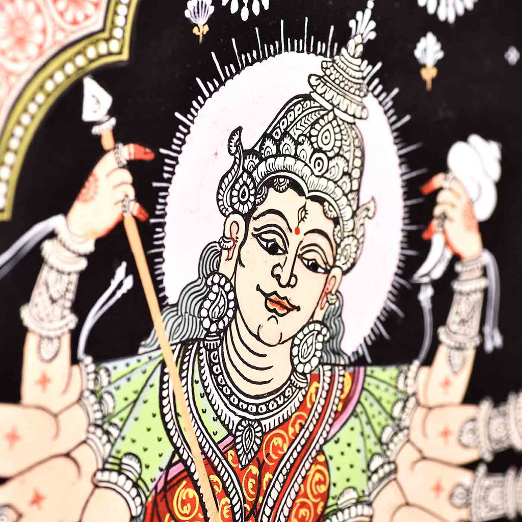 Devi Mahishasura Mardini | Painting, Drawings, Art