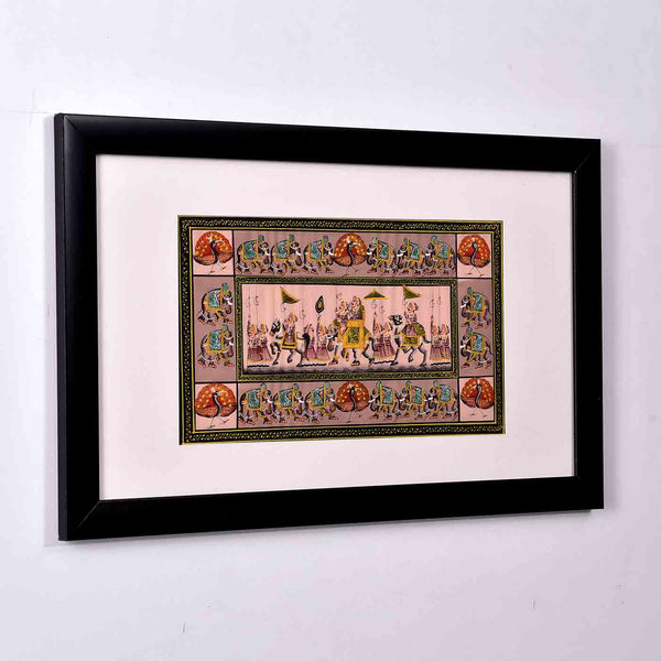 Mughal Animals Mughal Paintings (17.5*10.5 Inches)