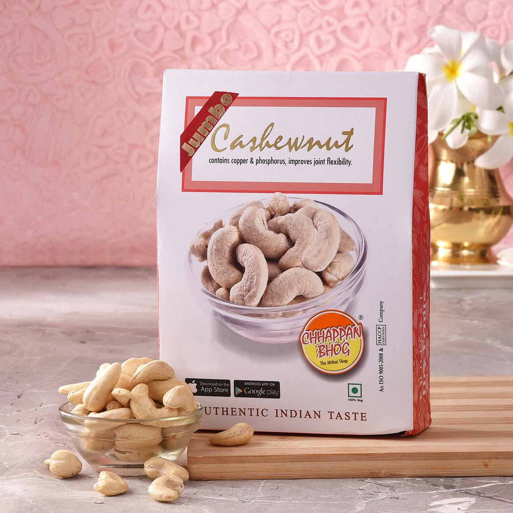 Delicious Snack Pack Of Jumbo Cashewnuts