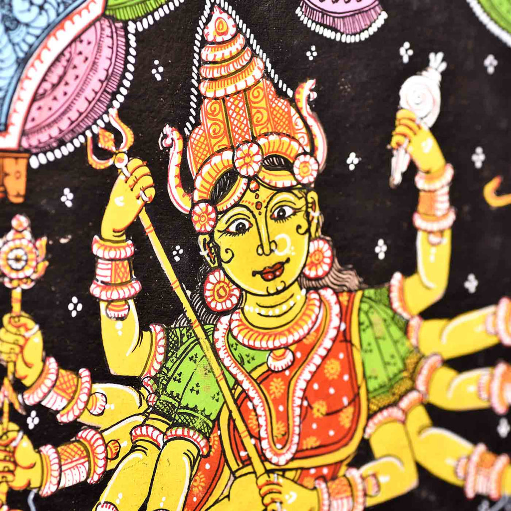 Brass Durga Mata Mahishasura Mardini Idol
