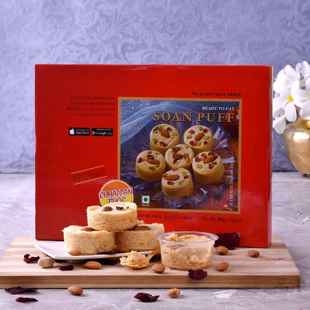 Box Of Delicious Soan Puffs (500 gms)