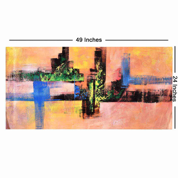 High Notes Abstract Canvas Painting