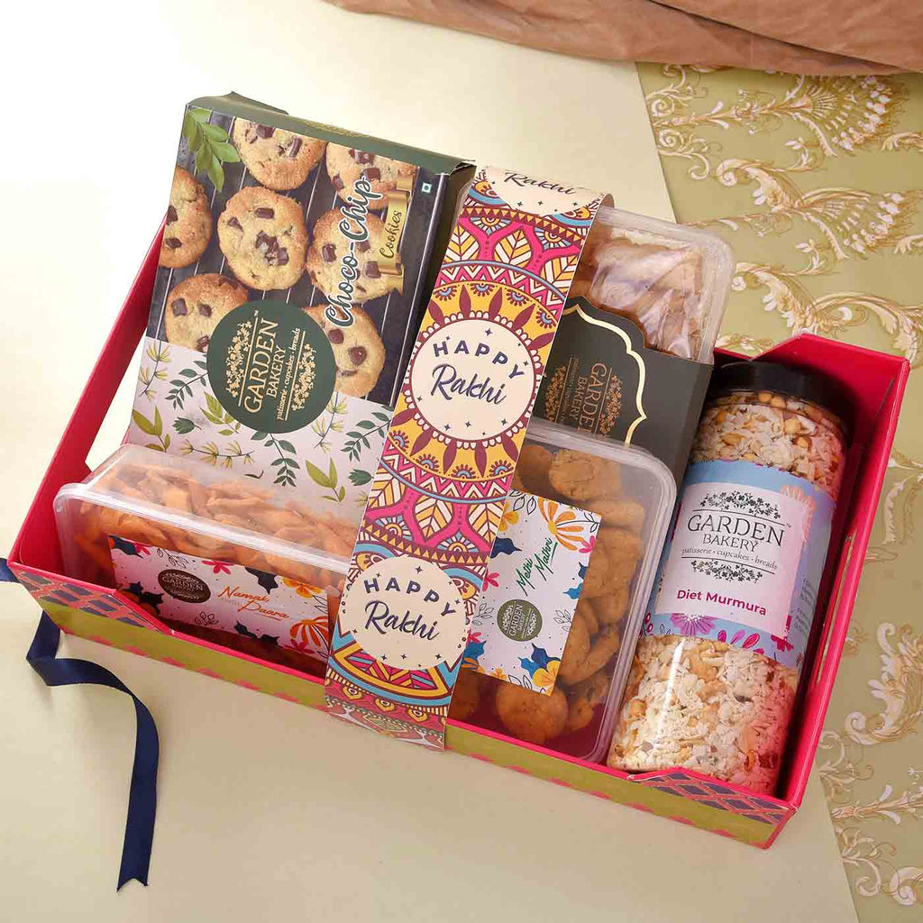 Exceptional Hamper With Cookies, Cheese Straw & Namkeen