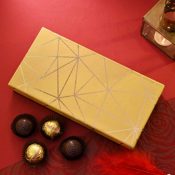 Golden Elegant Flavored Chocolates