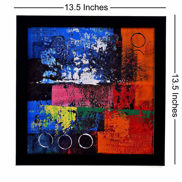 Intellectual Abstract Painting (13.5*13.5 Inches)