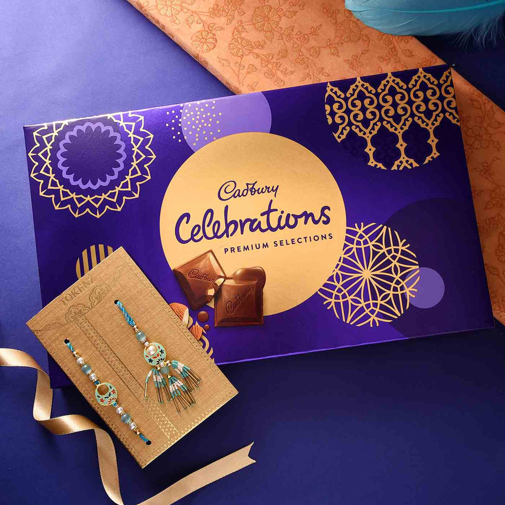 Bhaiya Bhabhi Rakhi With Cadbury Celebrations Chocolate