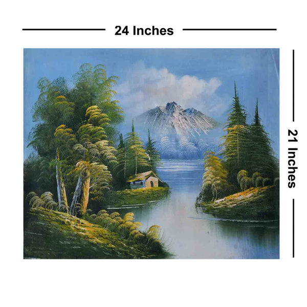Alluring Nature Realism Painting (24*21 Inches)