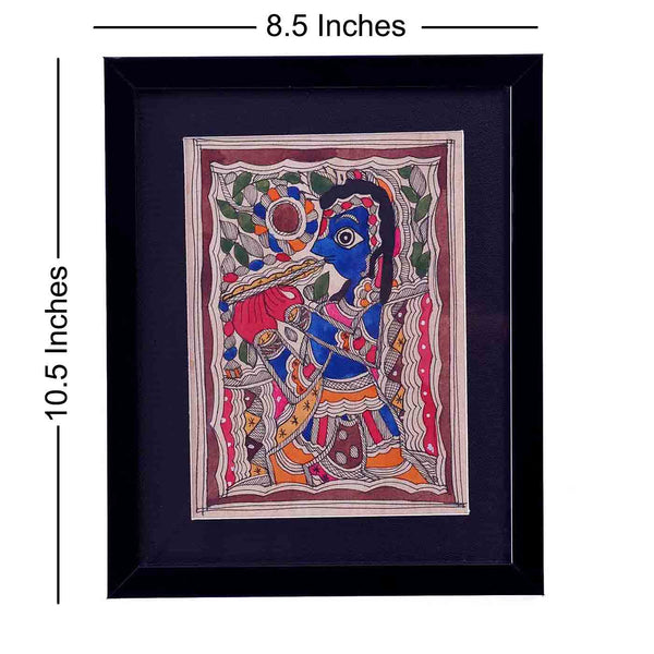 Enchanting Shree Krishna Painting (8.5*10.5 Inches)