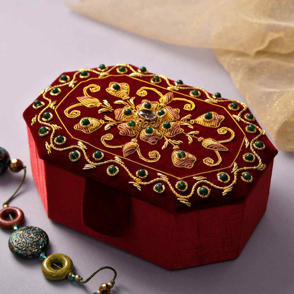 Zari Jewellery Box