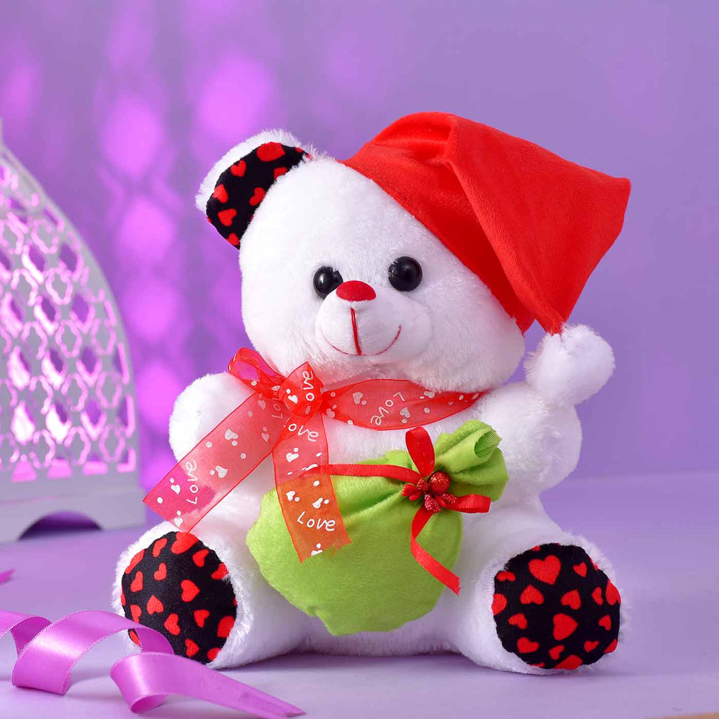 Cute Christmas Teddy Soft Toy