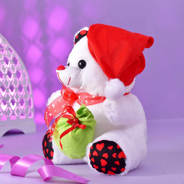 Cute Christmas Teddy Soft Toy