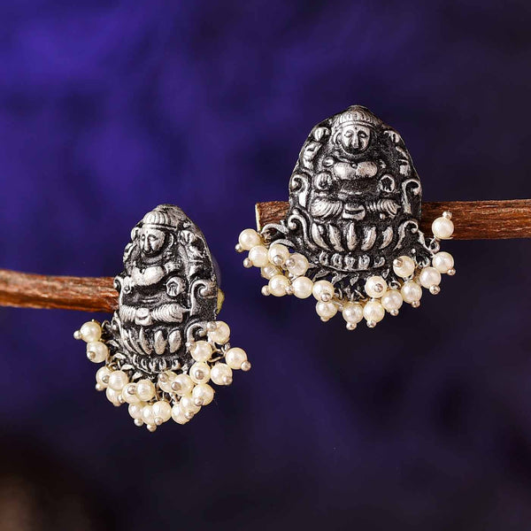 Enchanting Lakshmi Oxidised Earring