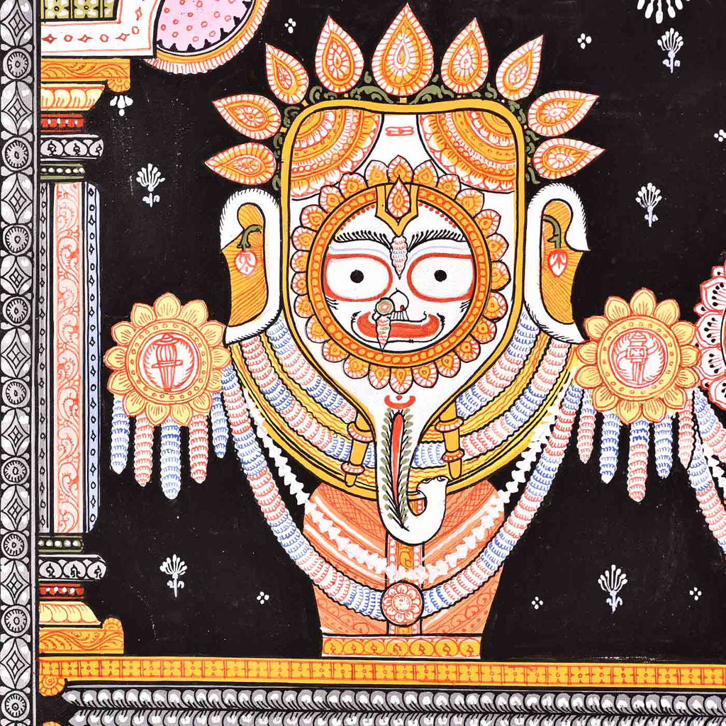 Pattachitra Painting, Hindu Festival Puri, Lord Jagannath Painting,Raasleela Pattachitra painting, Diwali gift, offers Spiritual Religious gift